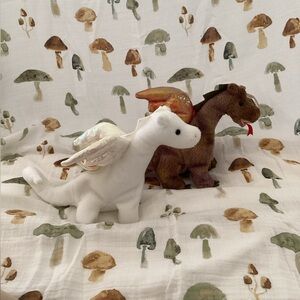 Ty Beanie Babies retired Scorch & Magic dragons